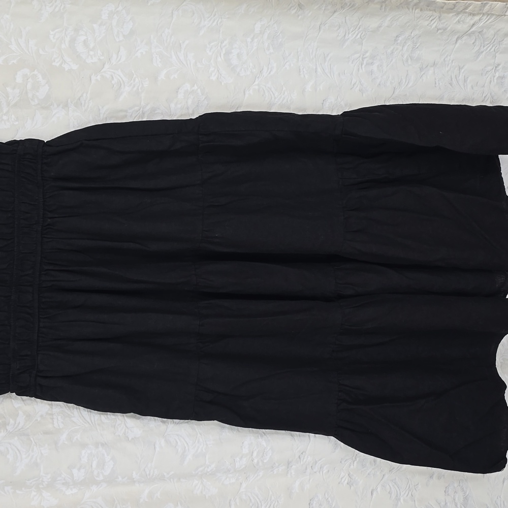 Nicole Miller Black Midi Dress - Picture 4 of 9